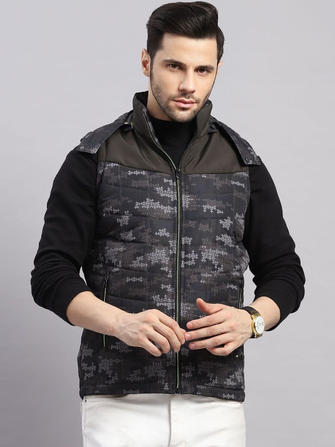 Monte Carlo Men Outdoor Woven Jacket - view 1
