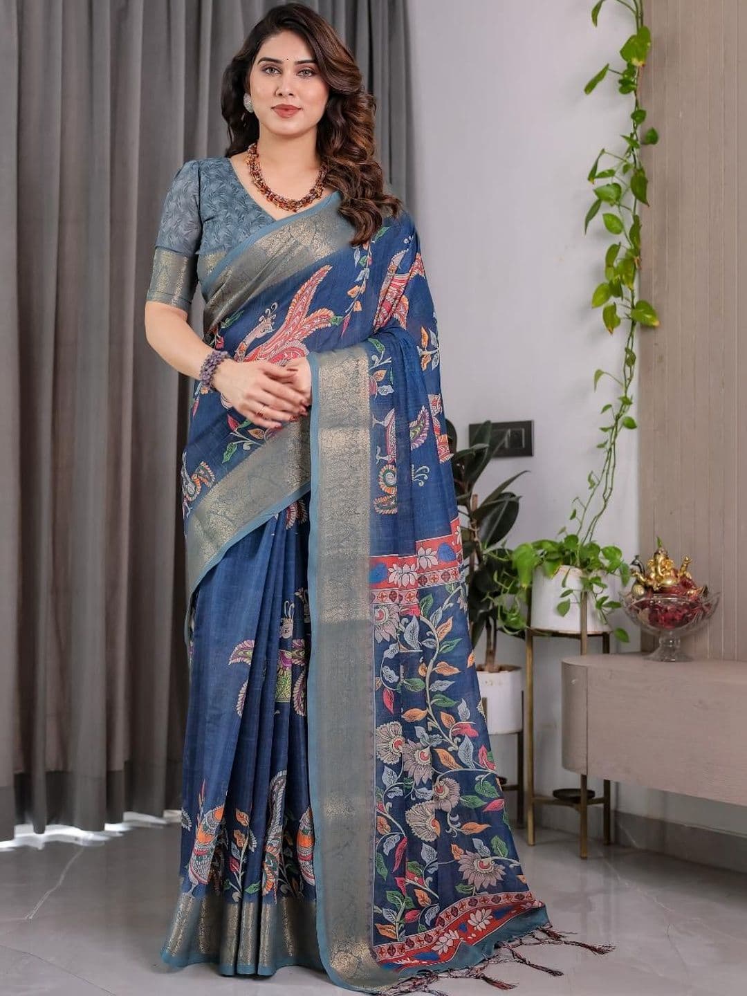 HERE&NOW Ethnic Motifs Saree - view 1