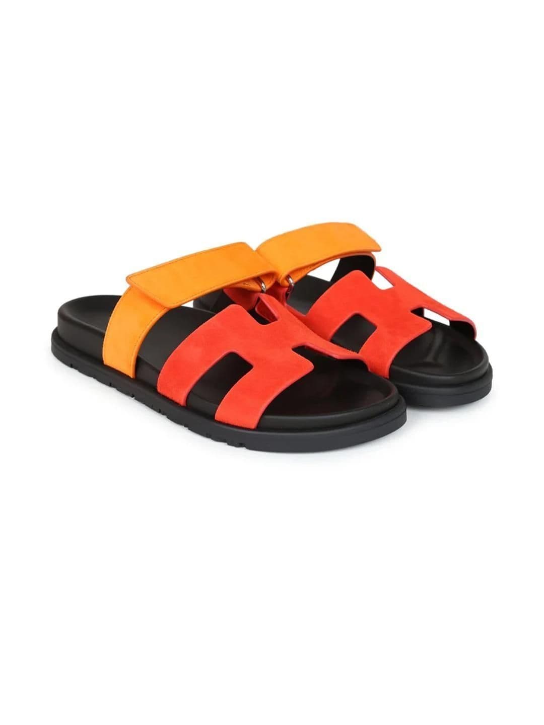 ITALIAN SHOES COMPANY Men Colourblocked Sliders - view 1