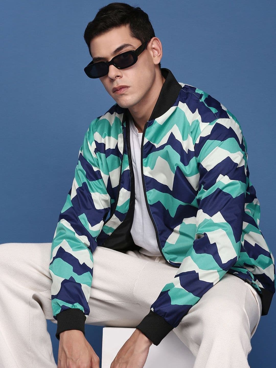SHOWOFFFF Men Lightweight Bomber Jacket - view 1