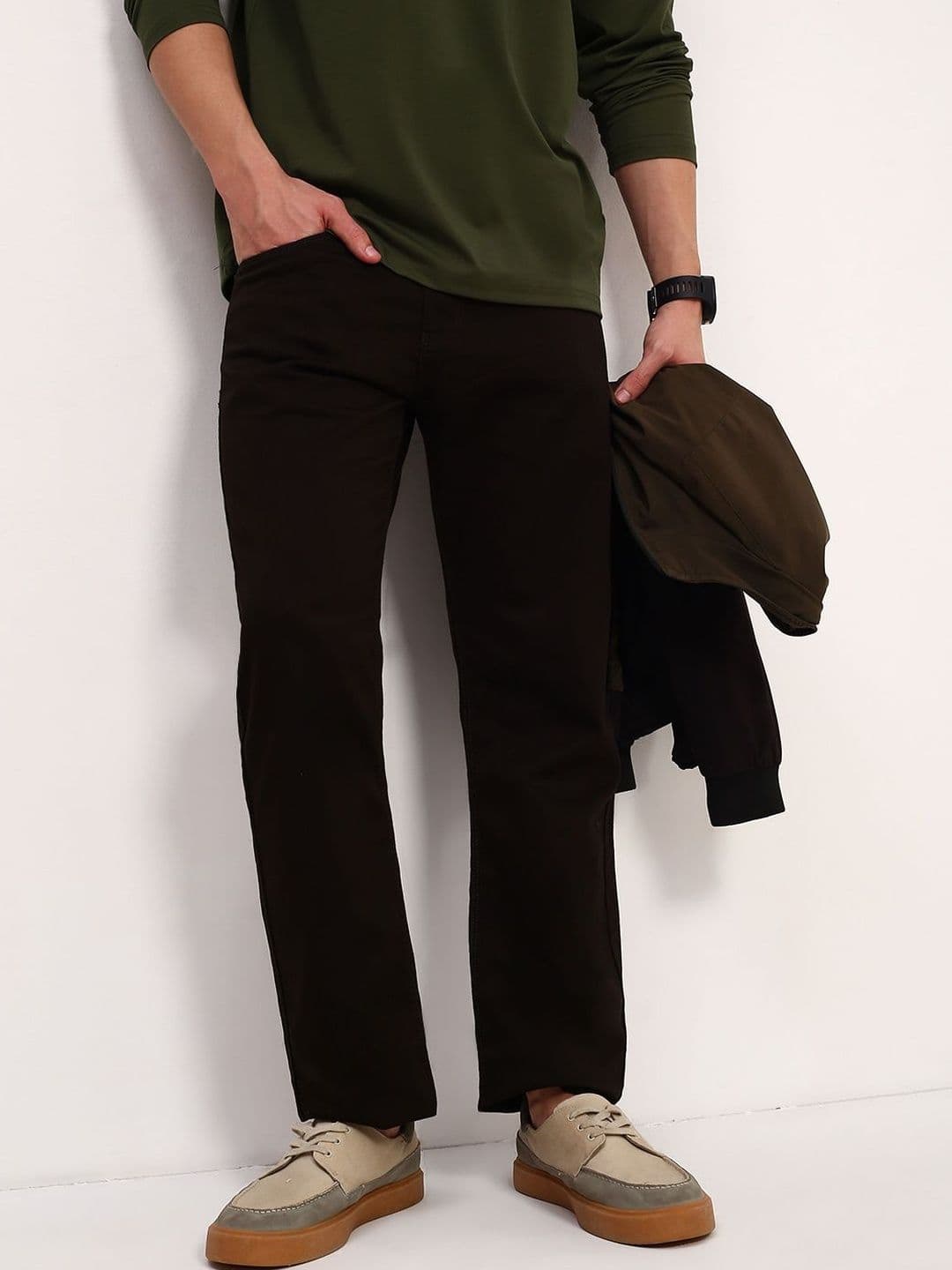 SHOWOFFFF Men Comfort Straight Fit Low-Rise Stretchable Jeans - view 1