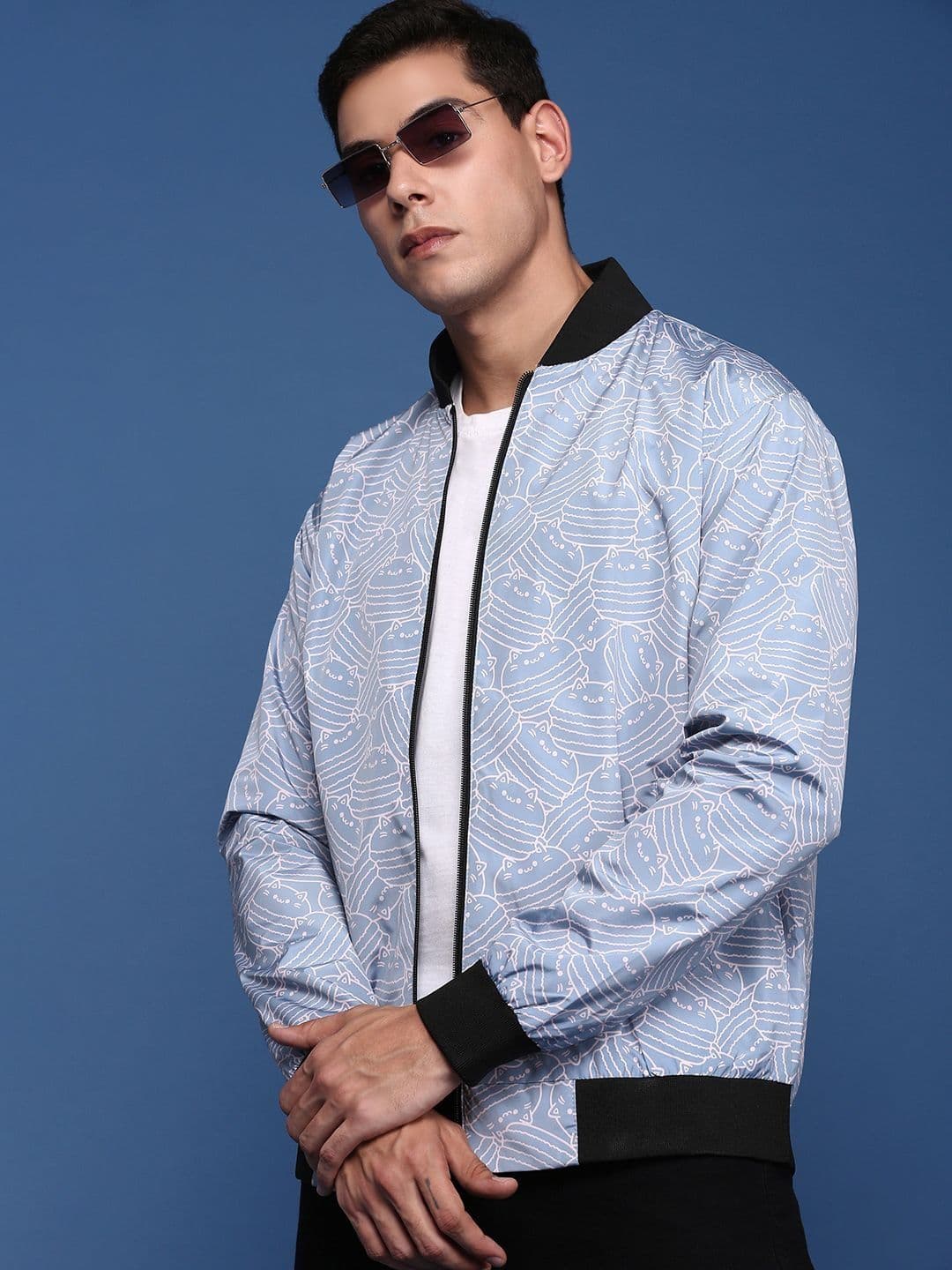 SHOWOFFFF Men Lightweight Bomber Jacket - view 1