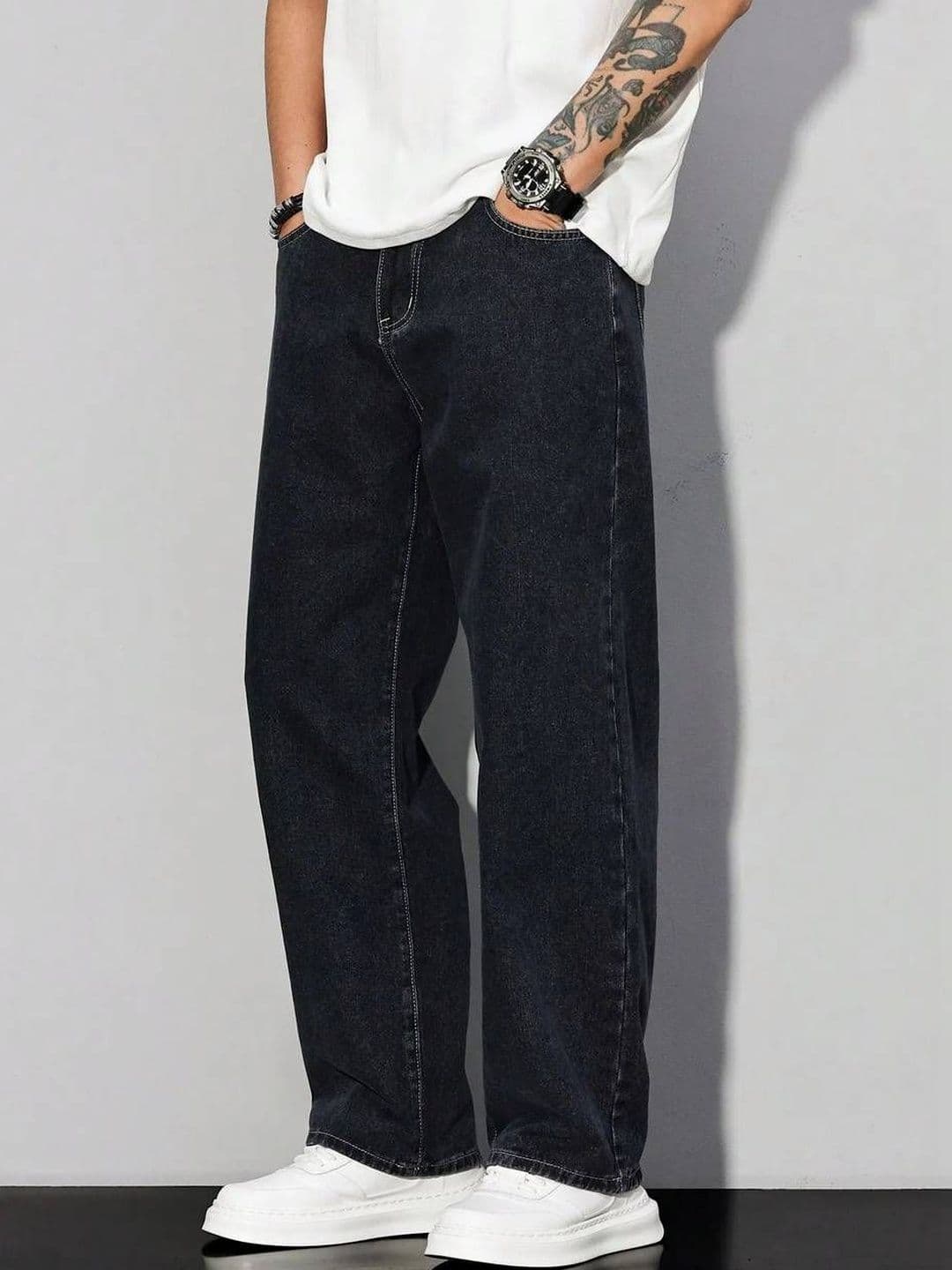 Stylecast X Kotty Men Mid-Rise Stretchable Jeans - view 1