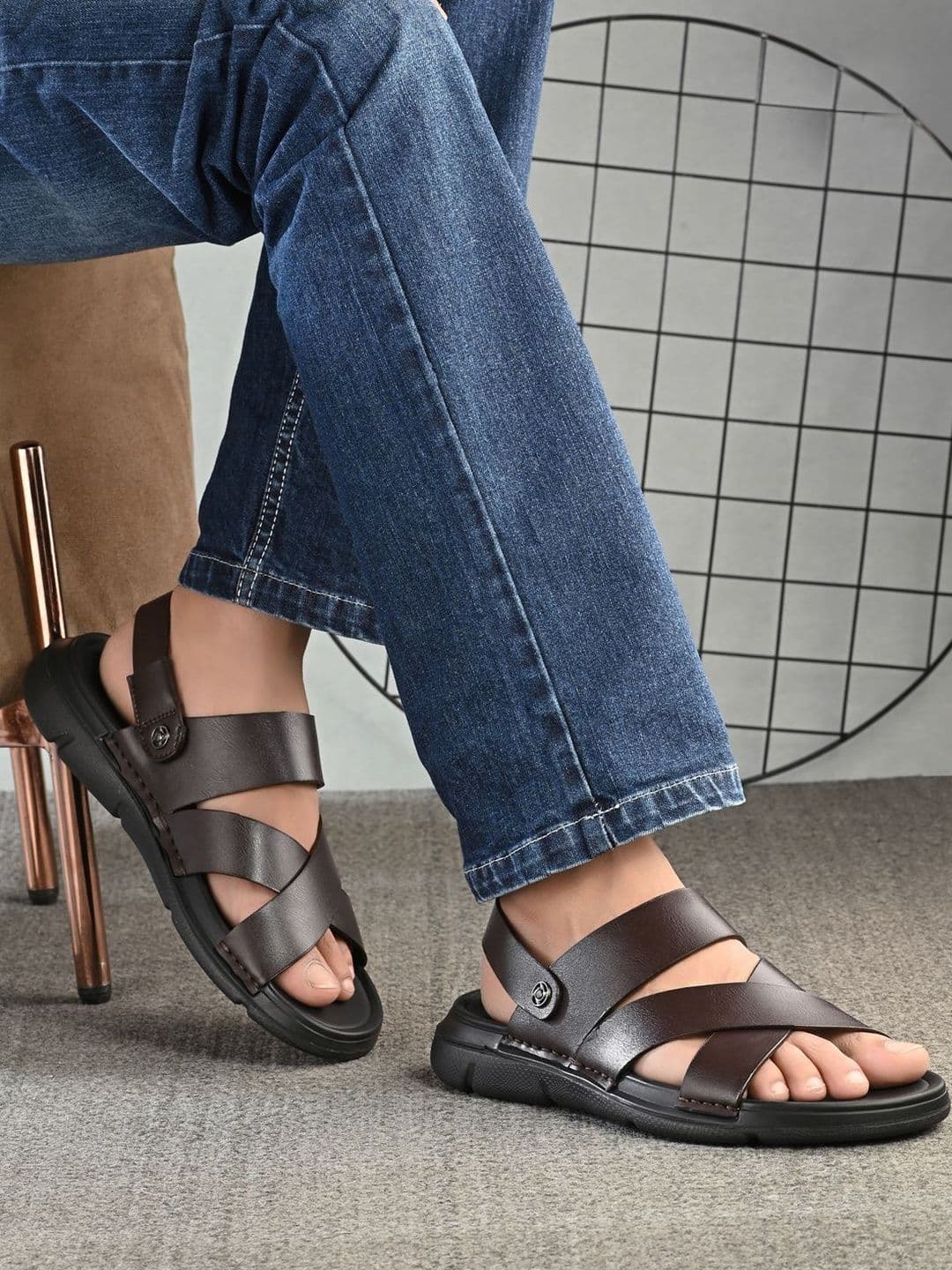 The Roadster Lifestyle Co Men Slip-On Comfort Sandals - view 1
