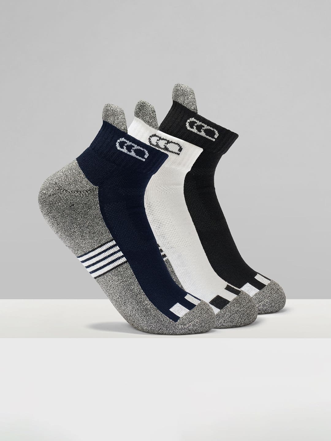Ajile by Pantaloons Men Pack Of 3 Patterned Above Ankle Socks - view 1