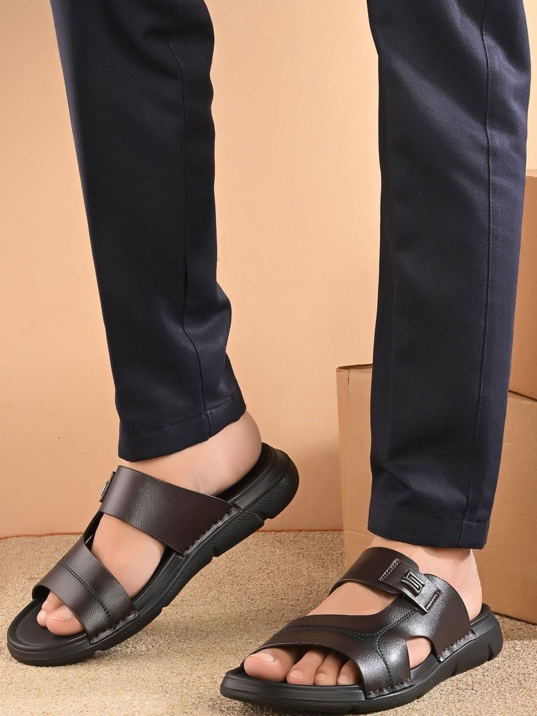 The Roadster Lifestyle Co Men Slip-On Comfort Sandals - view 1