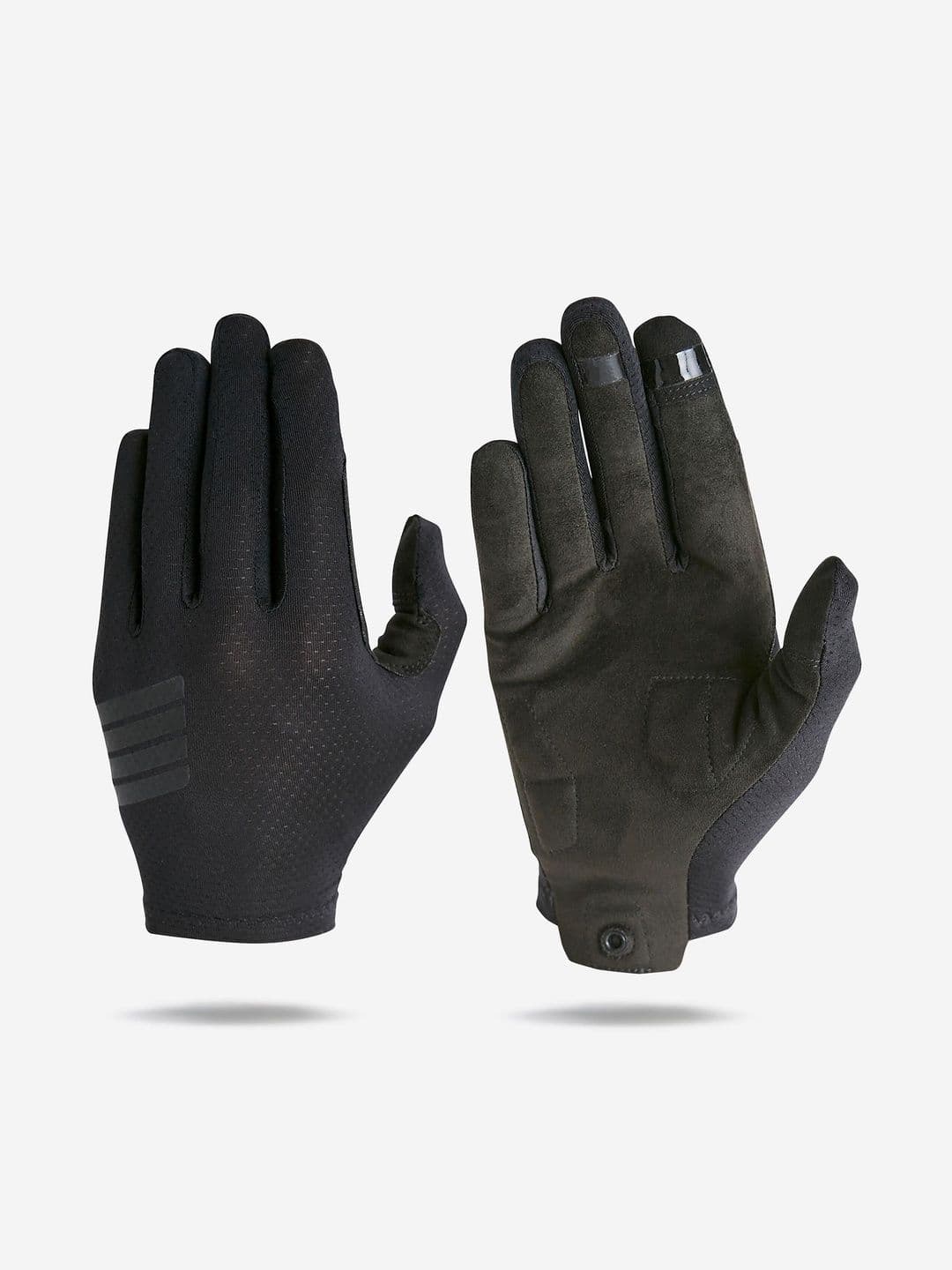 Decathlon Rockrider - Adults Black Explore 100 Breathable Mountain Bike Gloves