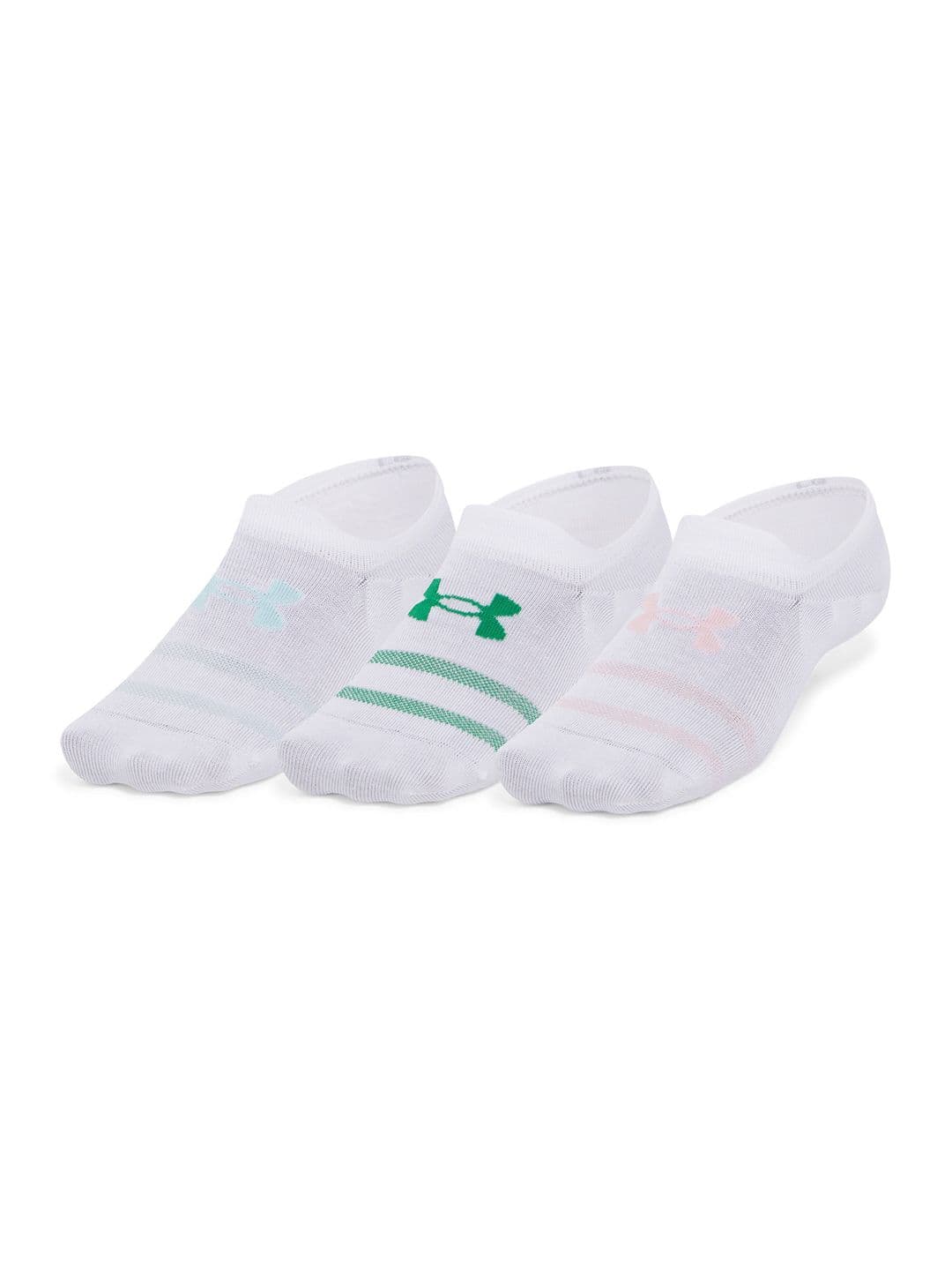 UNDER ARMOUR Unisex Pack Of 3 Essential Ultra Low Tab Ankle Length Socks - view 1