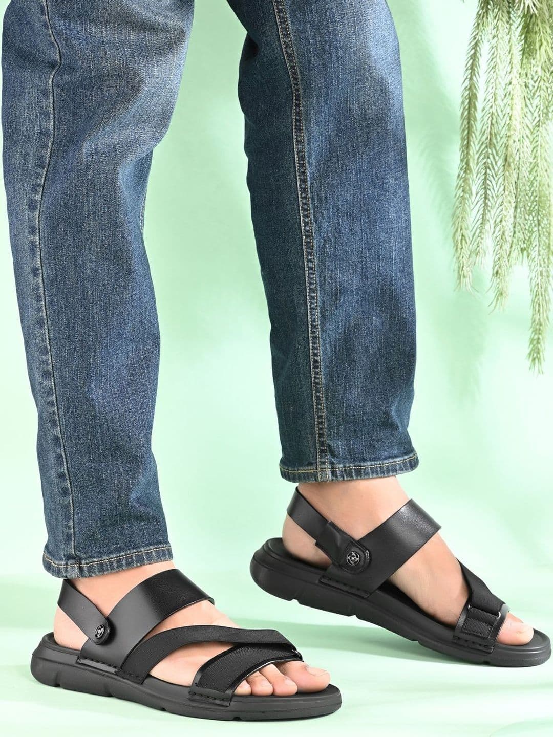 The Roadster Lifestyle Co Men Slip-On Comfort Sandals - view 1