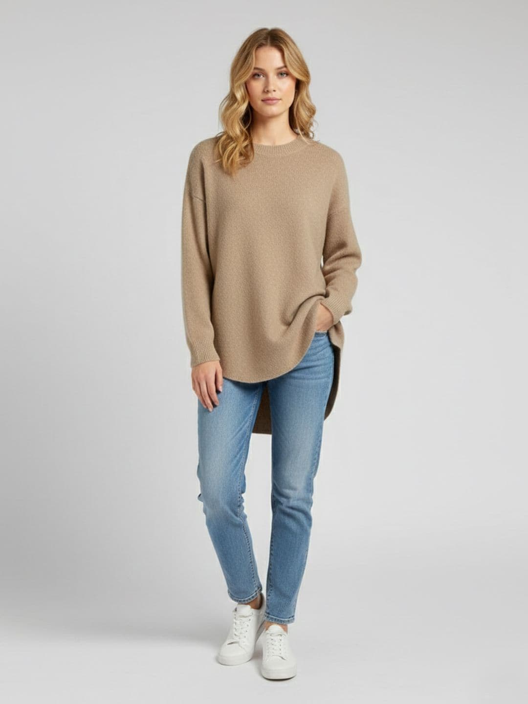 DressBerry Women Longline Pullover - view 1