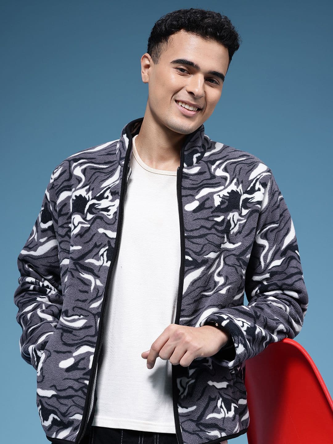 HERE&NOW Abstract Tailored Jacket - view 1