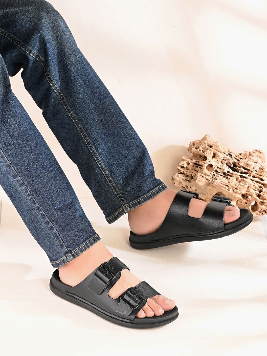 The Roadster Lifestyle Co Men Slip-On Comfort Sandals - view 1