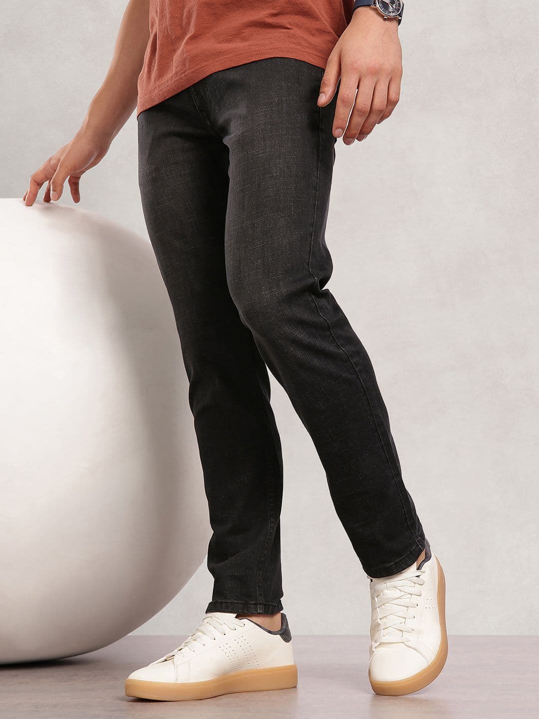 Nautica Men Slim Fit Light Fade Stretchable Jeans - view 1