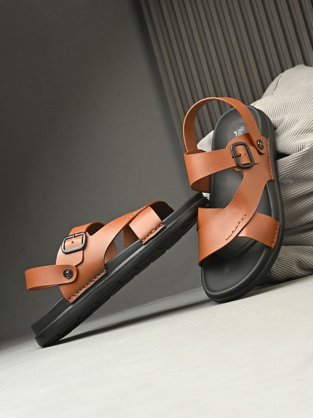 The Roadster Lifestyle Co Men Buckle Comfort Sandals - view 1