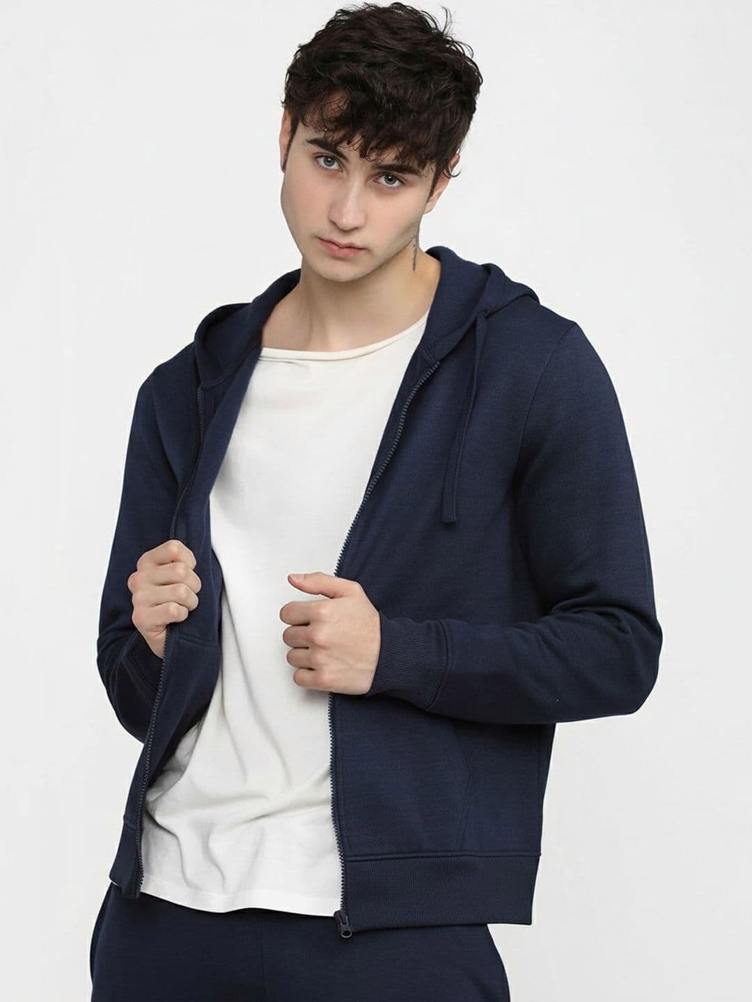 SLOWLORIS Men Hooded Sweatshirt - view 1