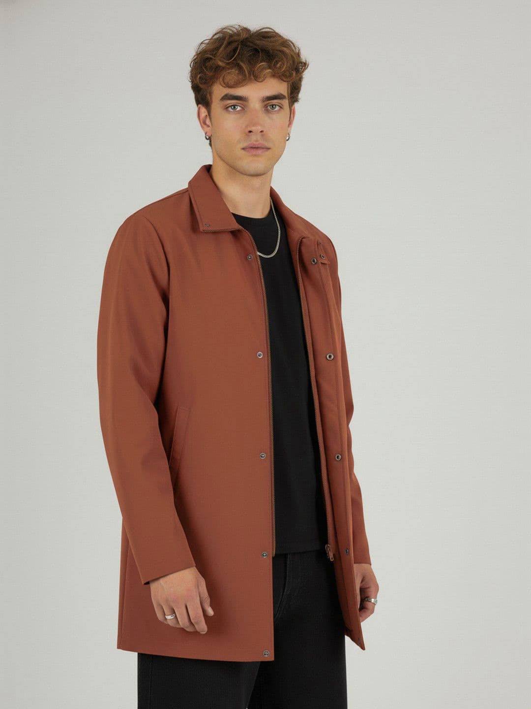 glitchez Longline Tailored Jacket - view 1