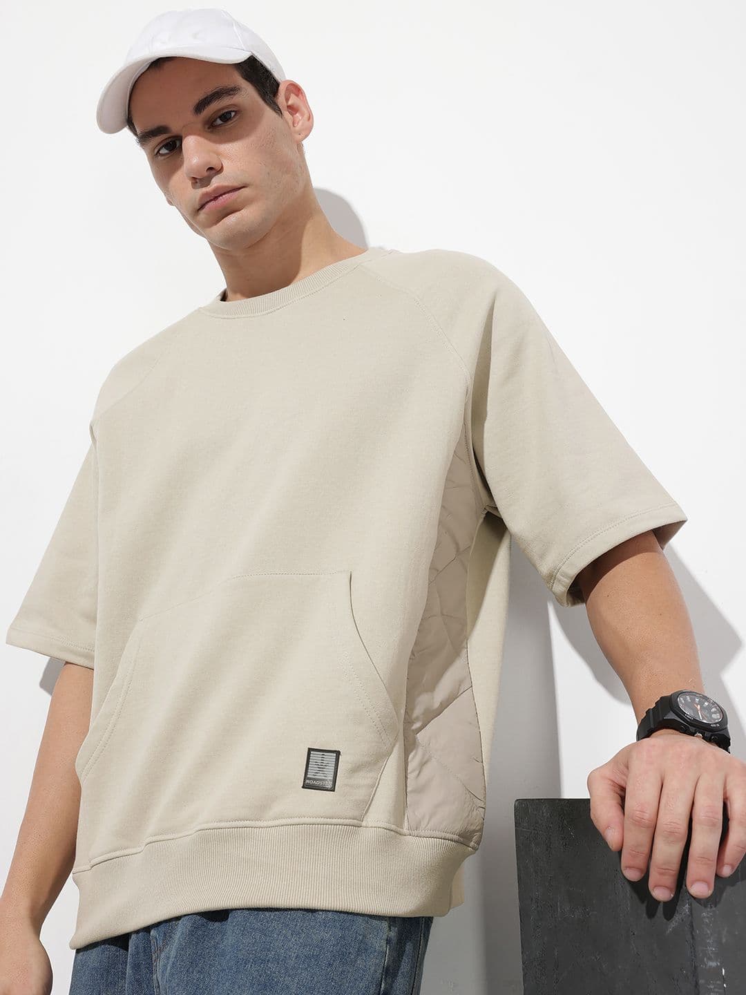 The Roadster Life Co. Round Neck Knitted Sweatshirt - view 1