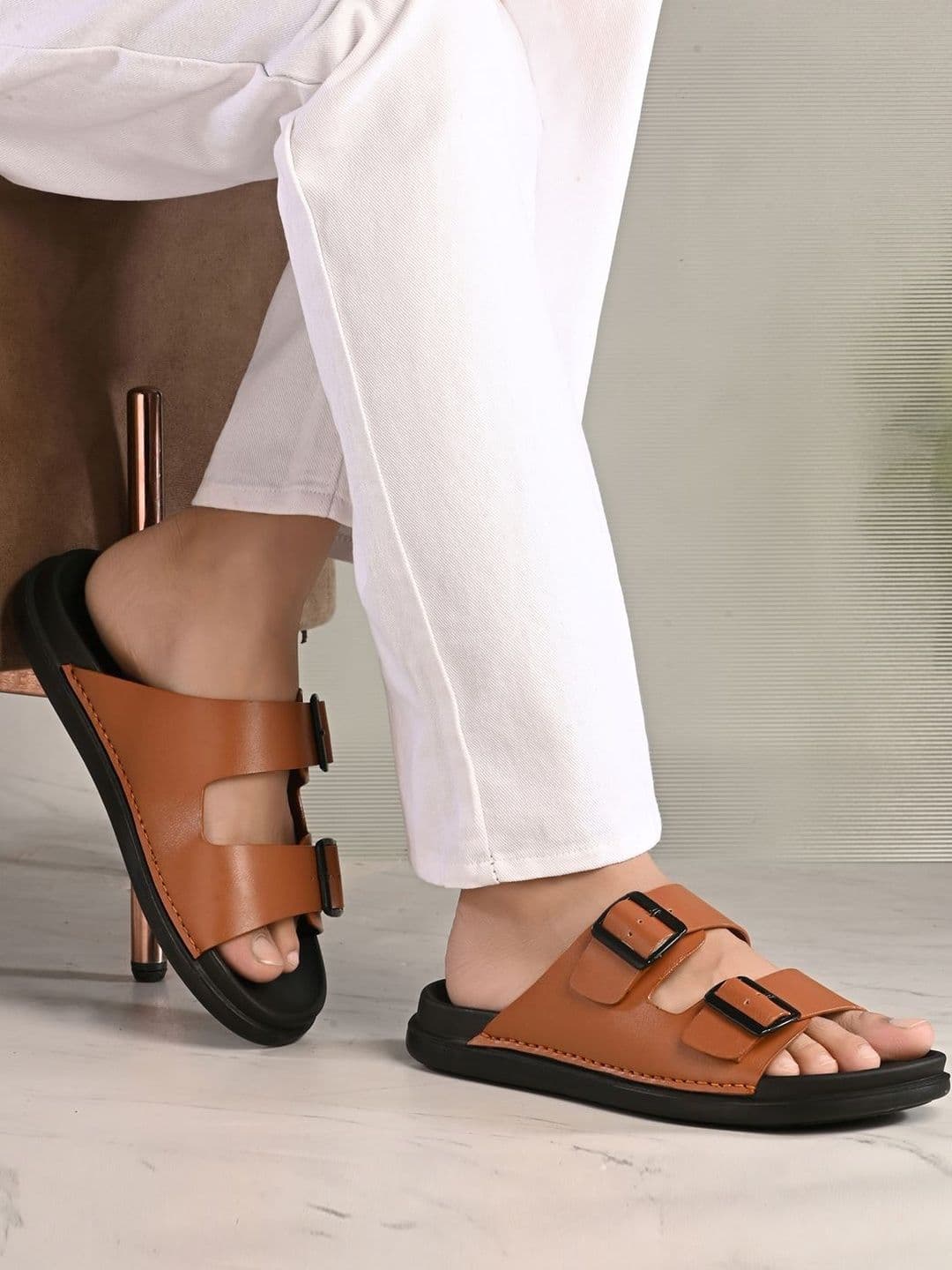 The Roadster Lifestyle Co Men Slip-On Comfort Sandals - view 1