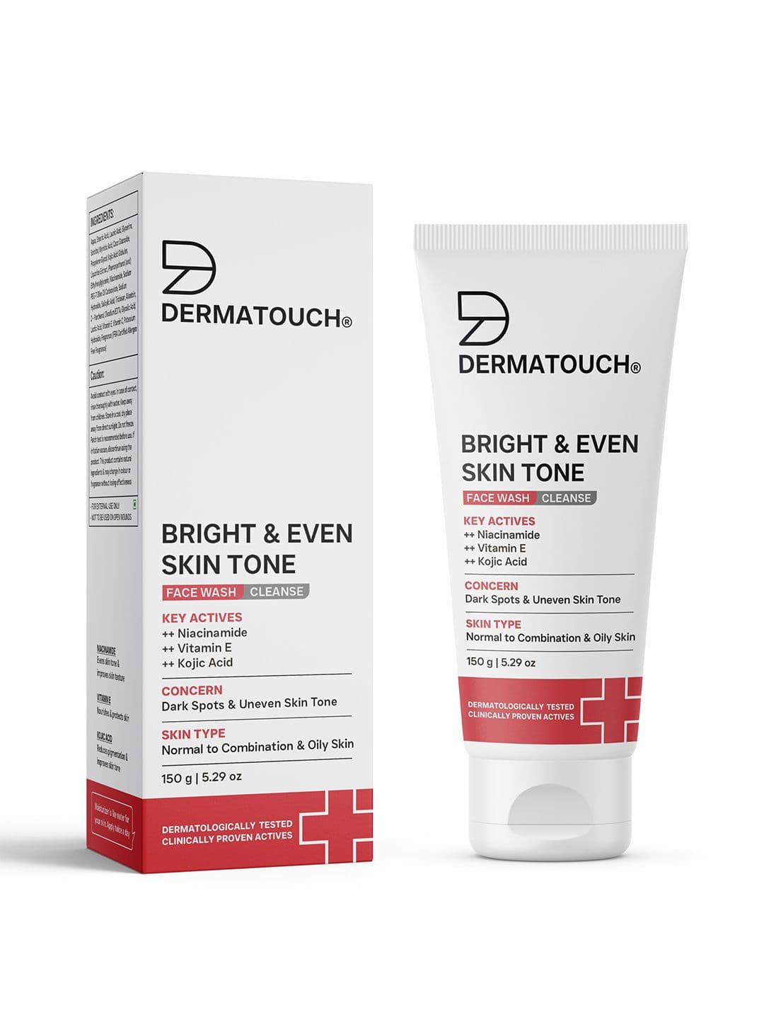 Dermatouch Dailyglow Bright & Even Skin Tone Face Wash - 150 g - view 1