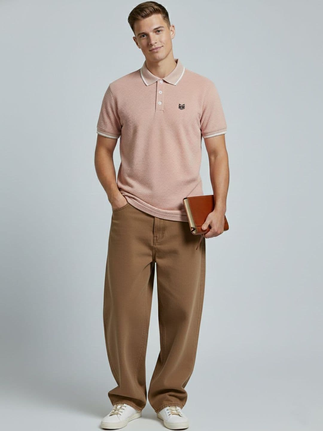 glitchez Men Polo Collar T-shirt - view 1