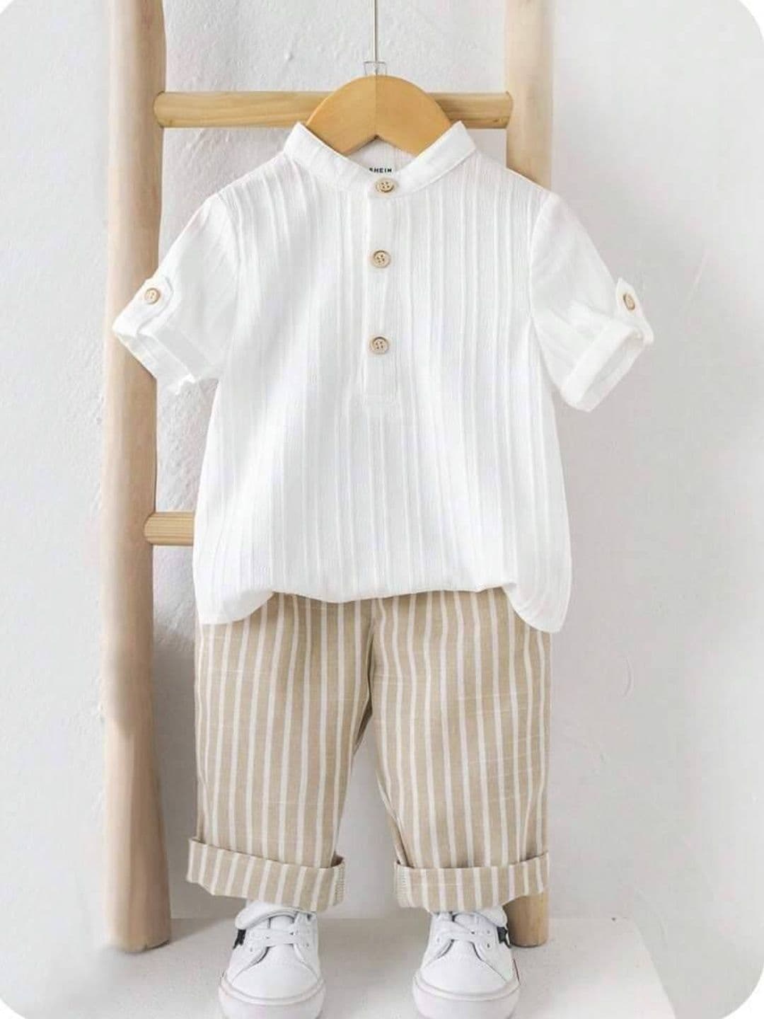 little heaven Cotten blend Shirt & Trousers Co-Ords - view 1