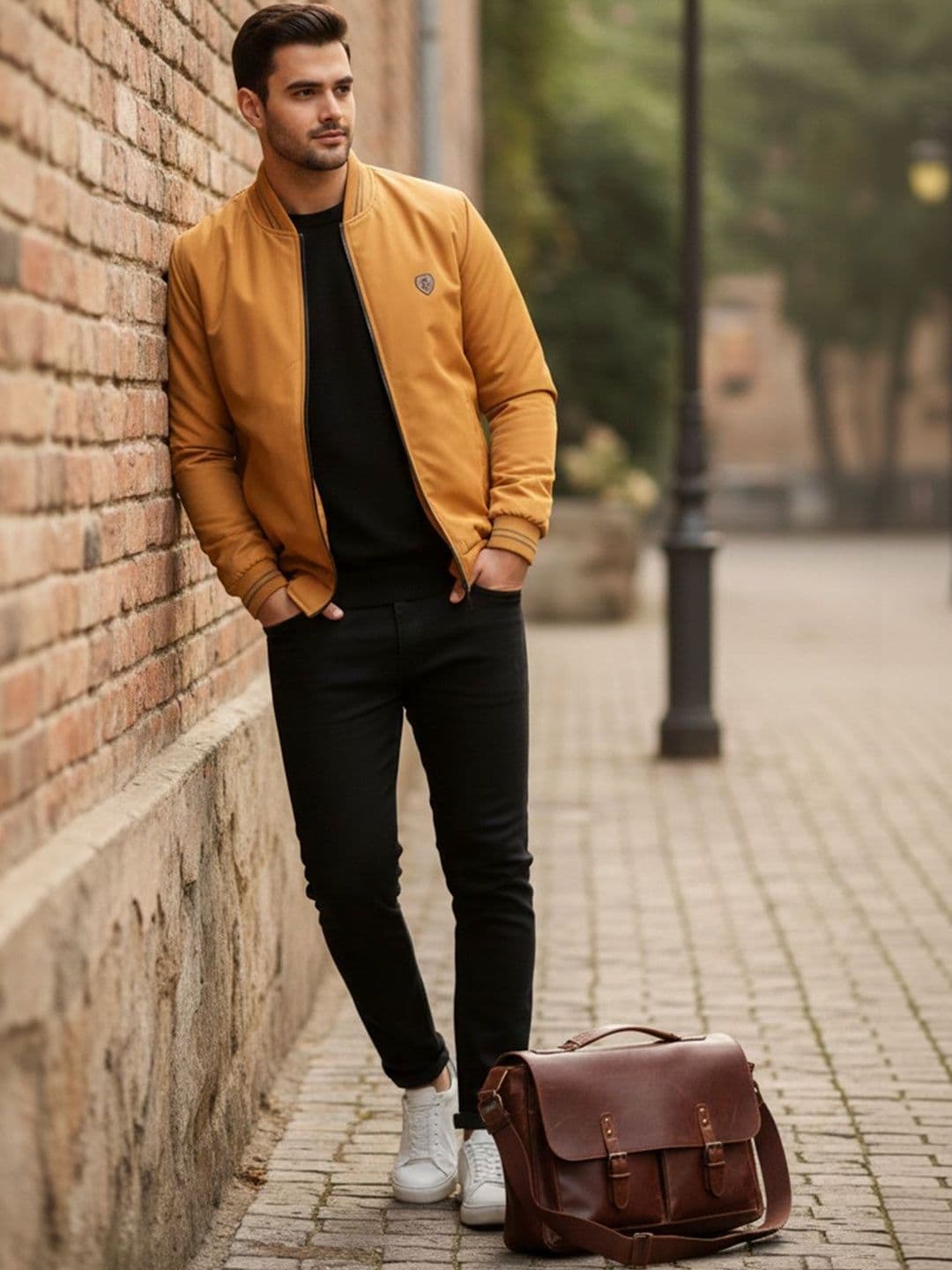 The Roadster Lifestyle Co High-Neck Full Sleeve Quilted Jacket - view 1