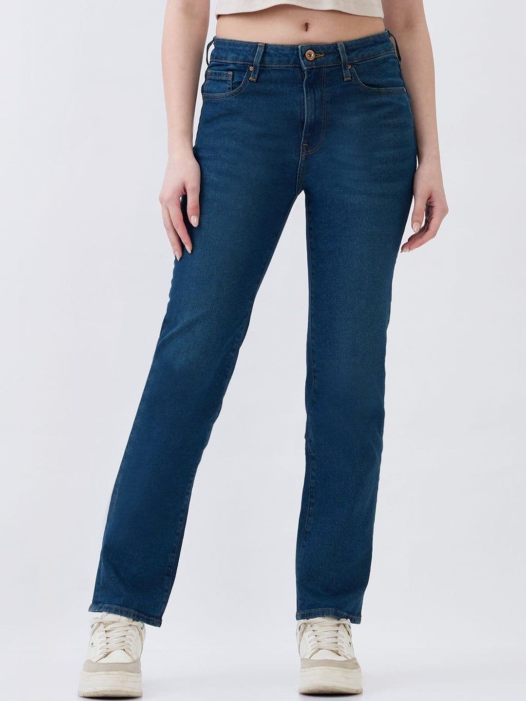 SPYKAR Women Slim Fit Mid-Rise Stretchable Jeans - view 1