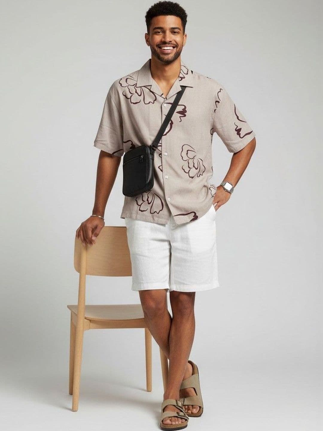 TRULOOM Men Classic Floral Printed Casual Shirt - view 1