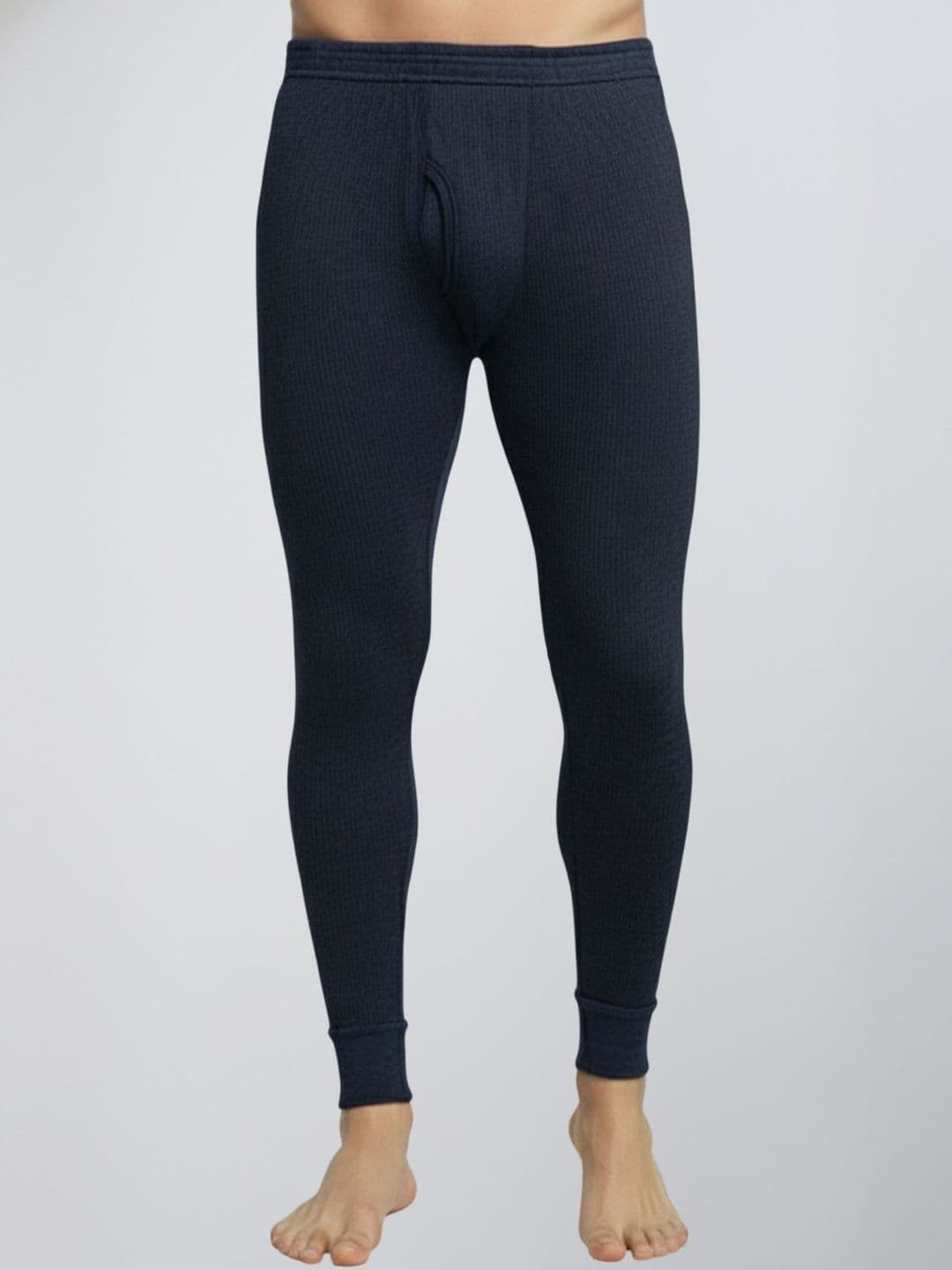 Lux Cozi Men Cotton Ribbed Thermal Bottoms - view 1