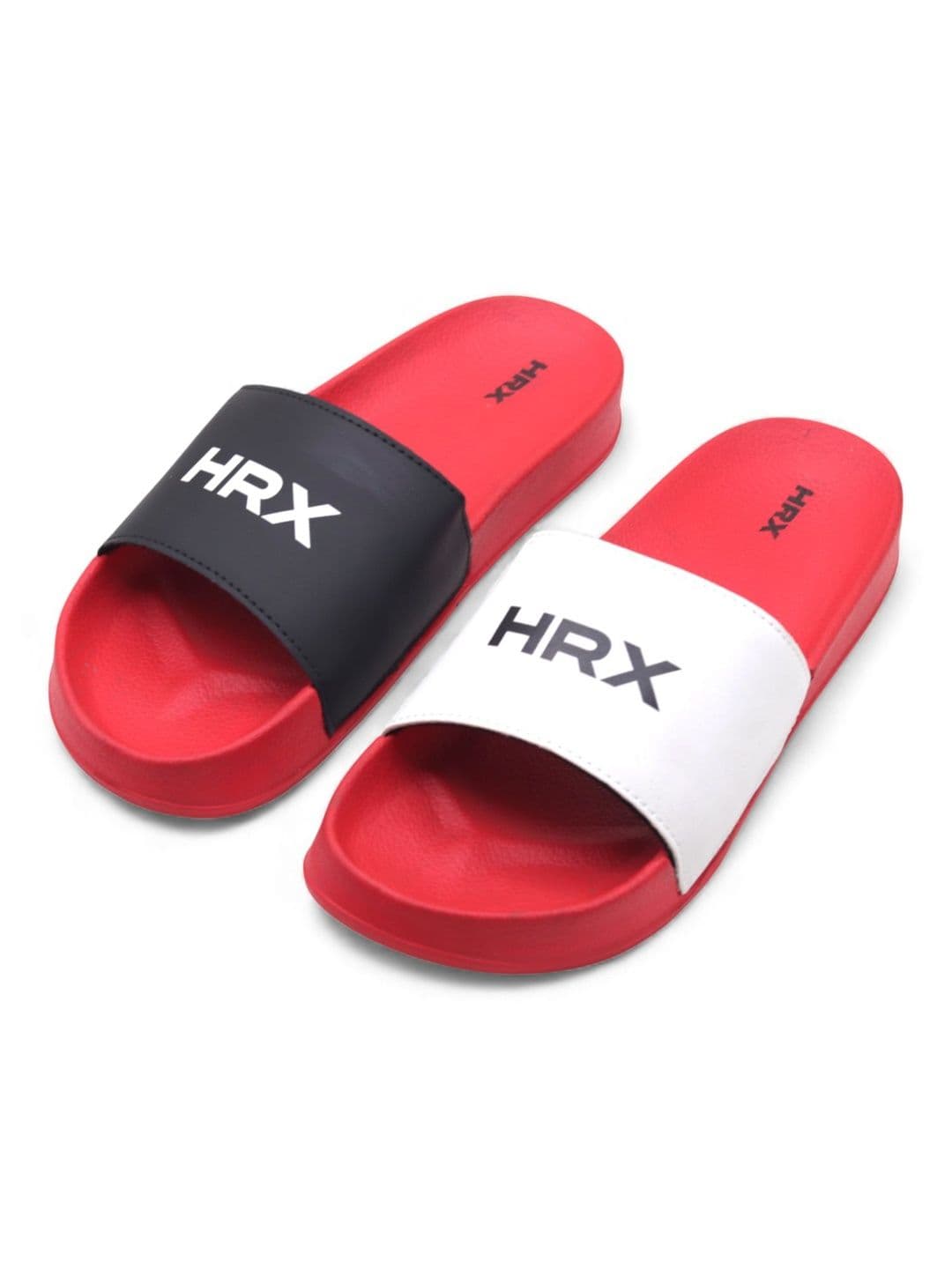 HRX by Hrithik Roshan Men Colourblocked Sliders - view 1