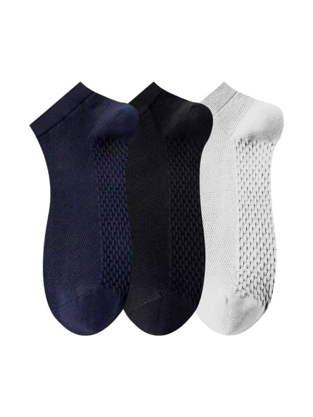 The Tie Hub Pack Of 3 Cotton Ankle Length Socks - view 1