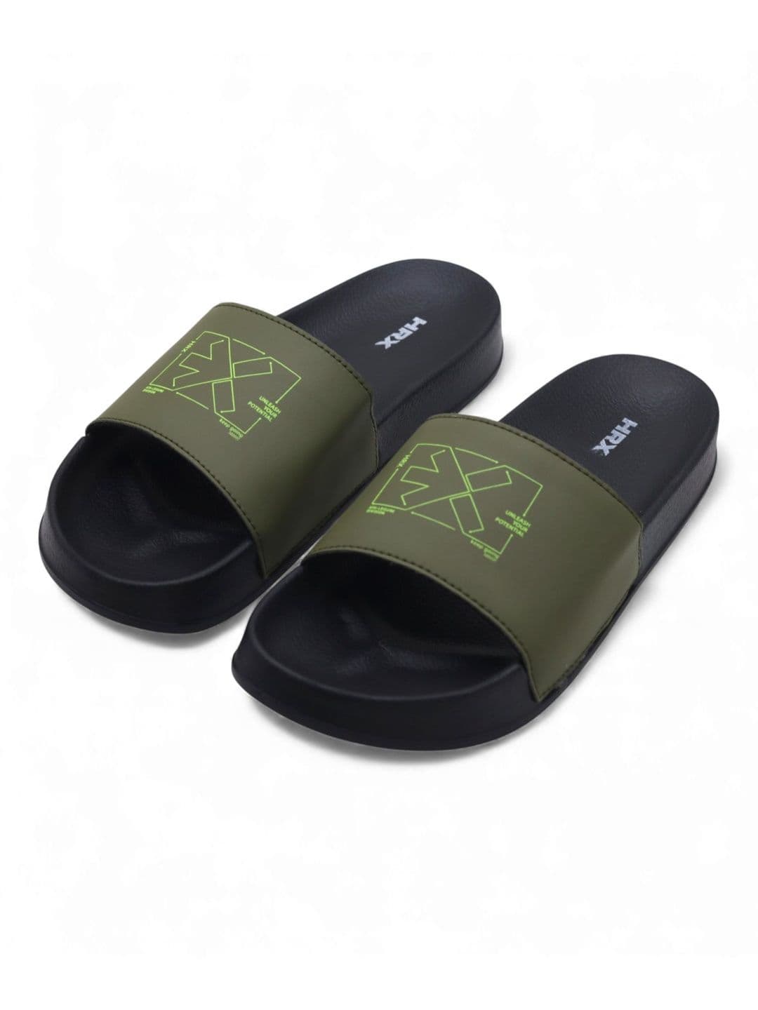 HRX by Hrithik Roshan Men Printed Sliders - view 1
