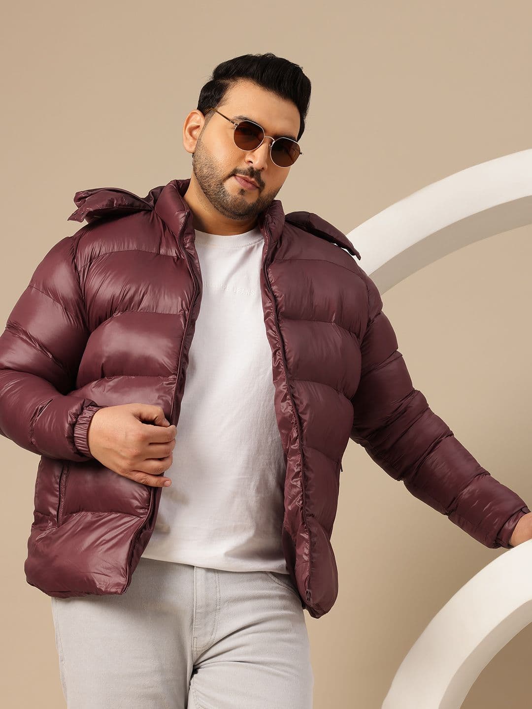 Sztori Plus Size Puffer Jacket - view 1