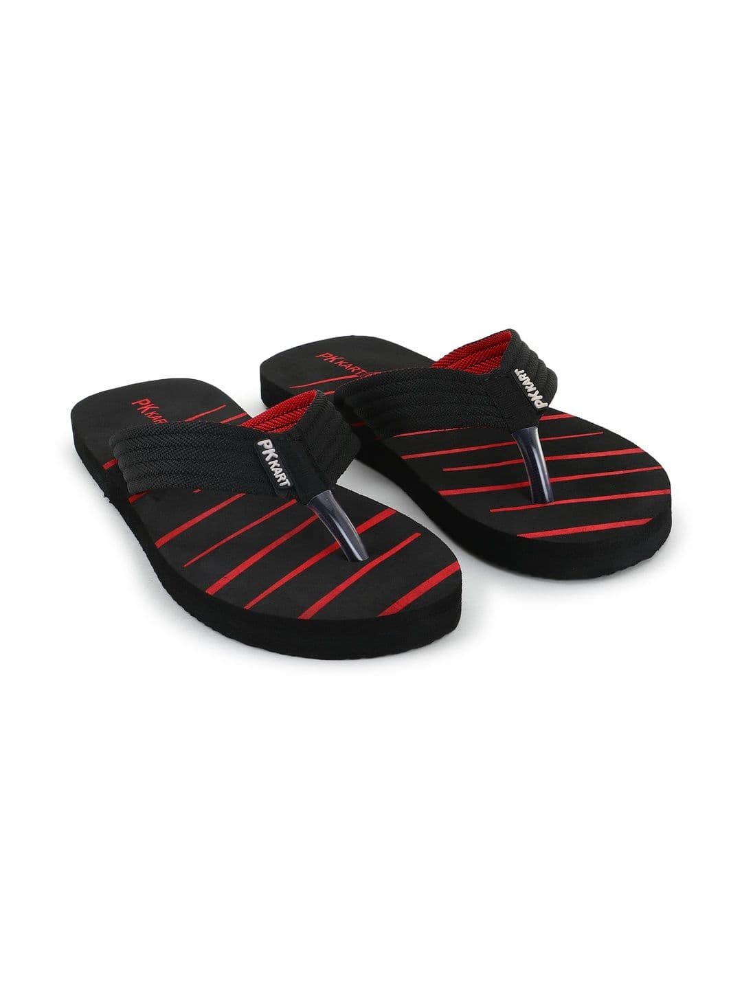 PKKART Men Striped Thong Flip-Flops - view 1
