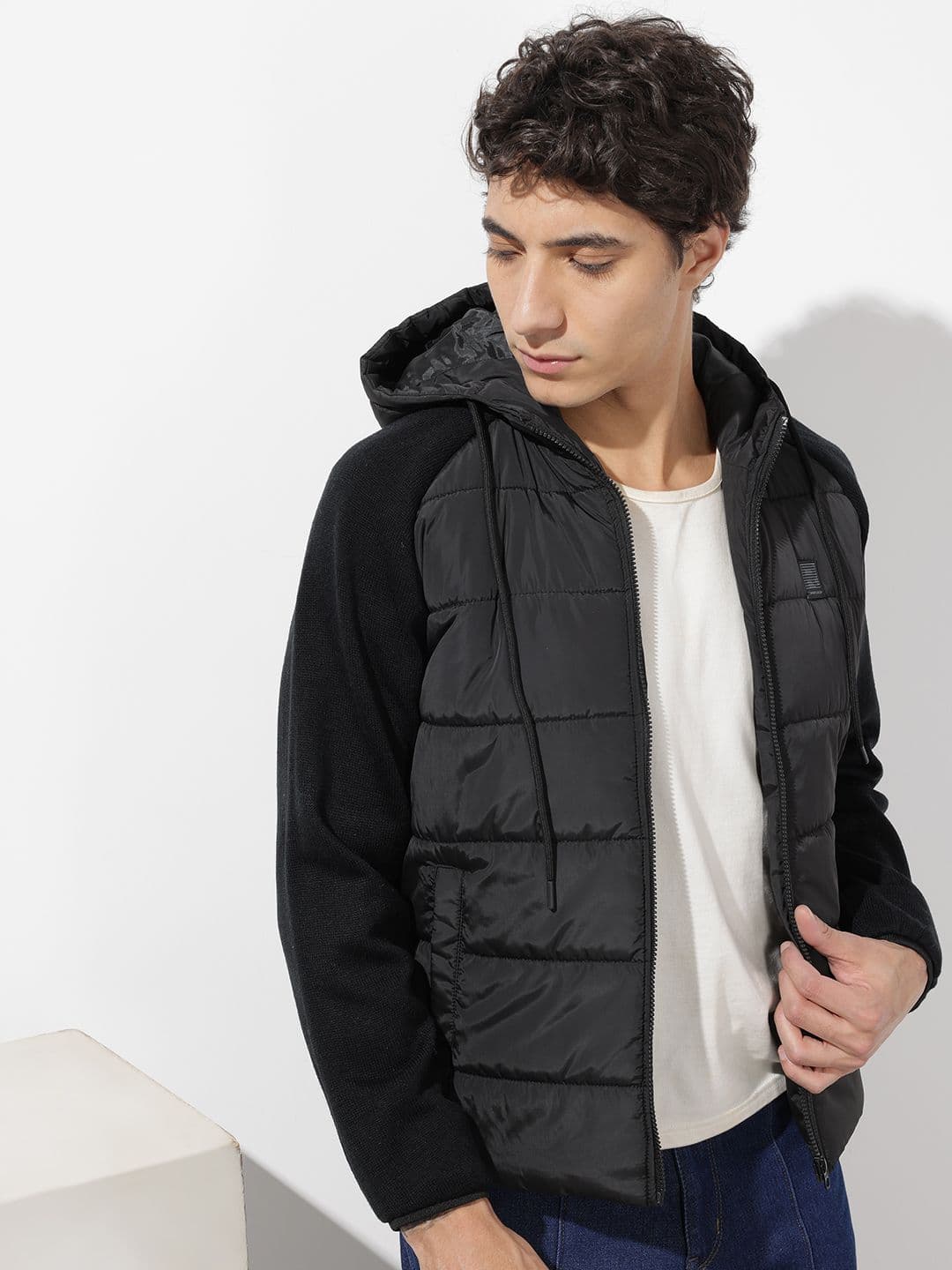 The Roadster Life Co. Hooded Padded Jacket - view 1