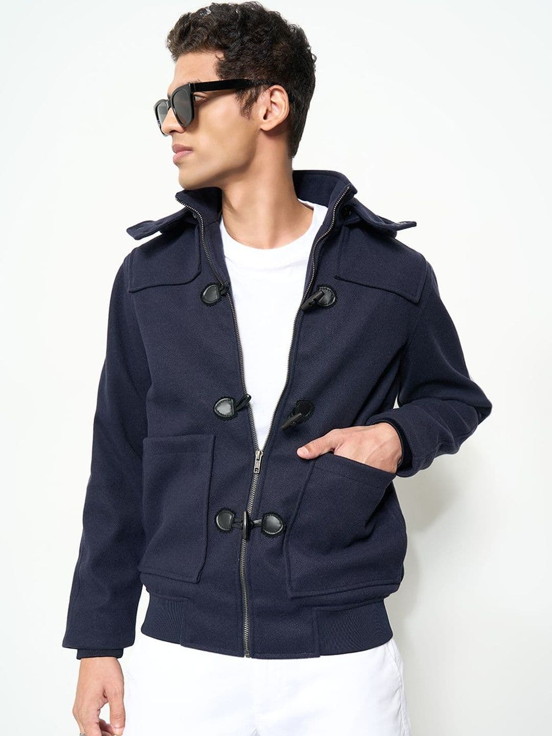 Peregrine by Pantaloons Men Woven Jacket - view 1