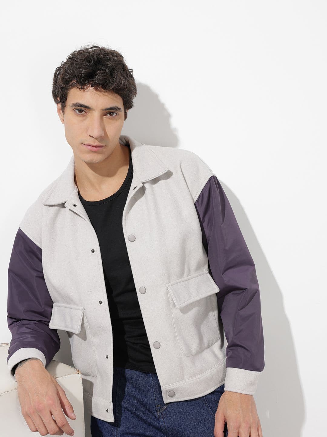 The Roadster Life Co. Spread Collar Tailored Jacket - view 1