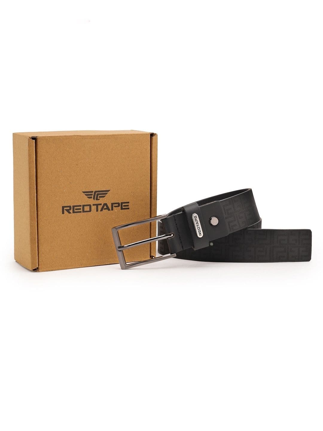 Red Tape Men Textured Leather Belt - view 1