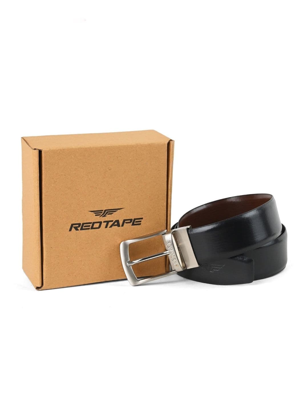 Red Tape Men Leather Reversible Formal Belt - view 1