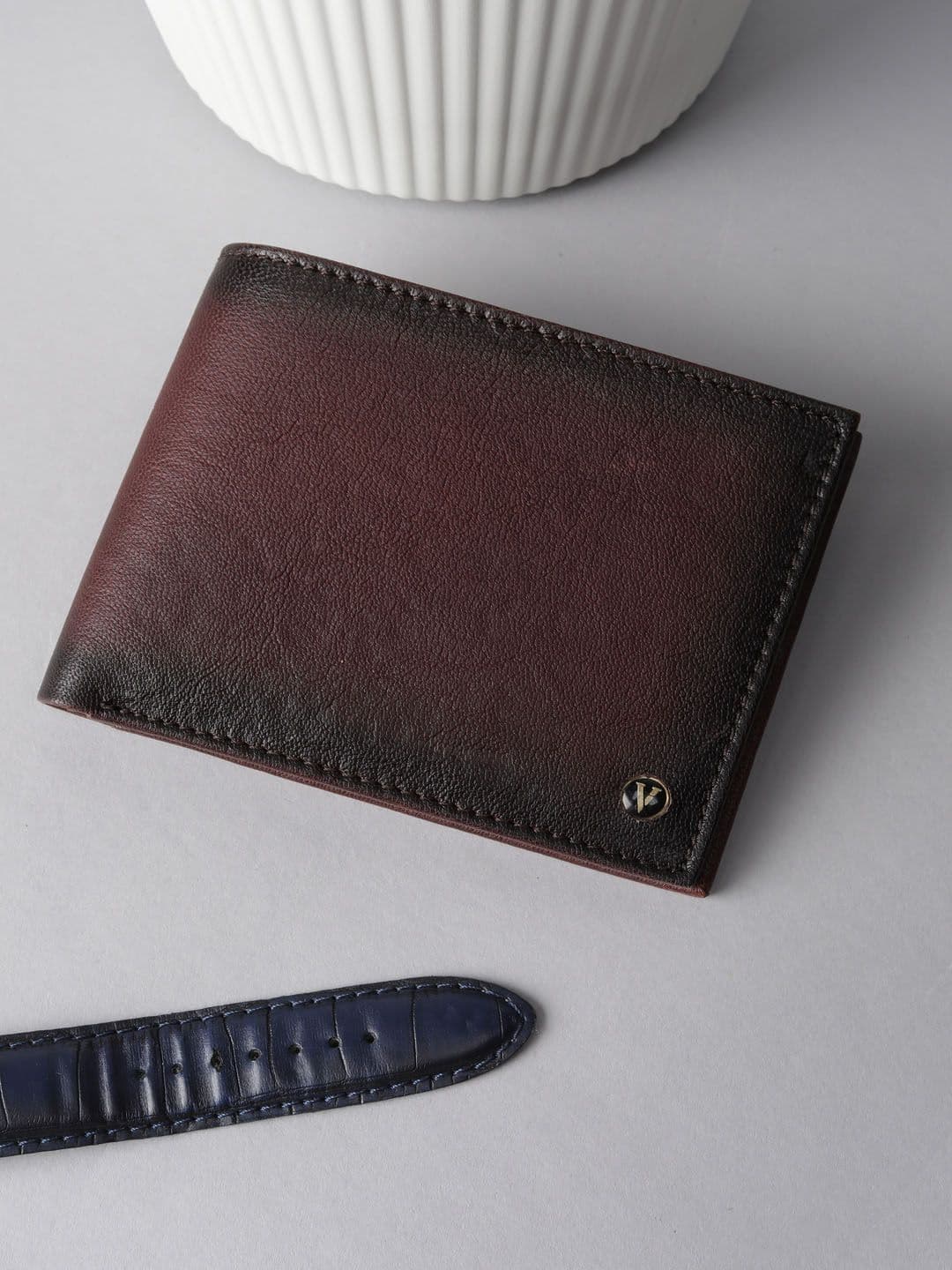 Van Heusen Men Leather Two Fold Wallet - view 1