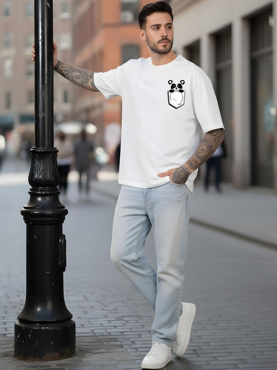 KAIDO Men Printed Pockets T-shirt - view 1
