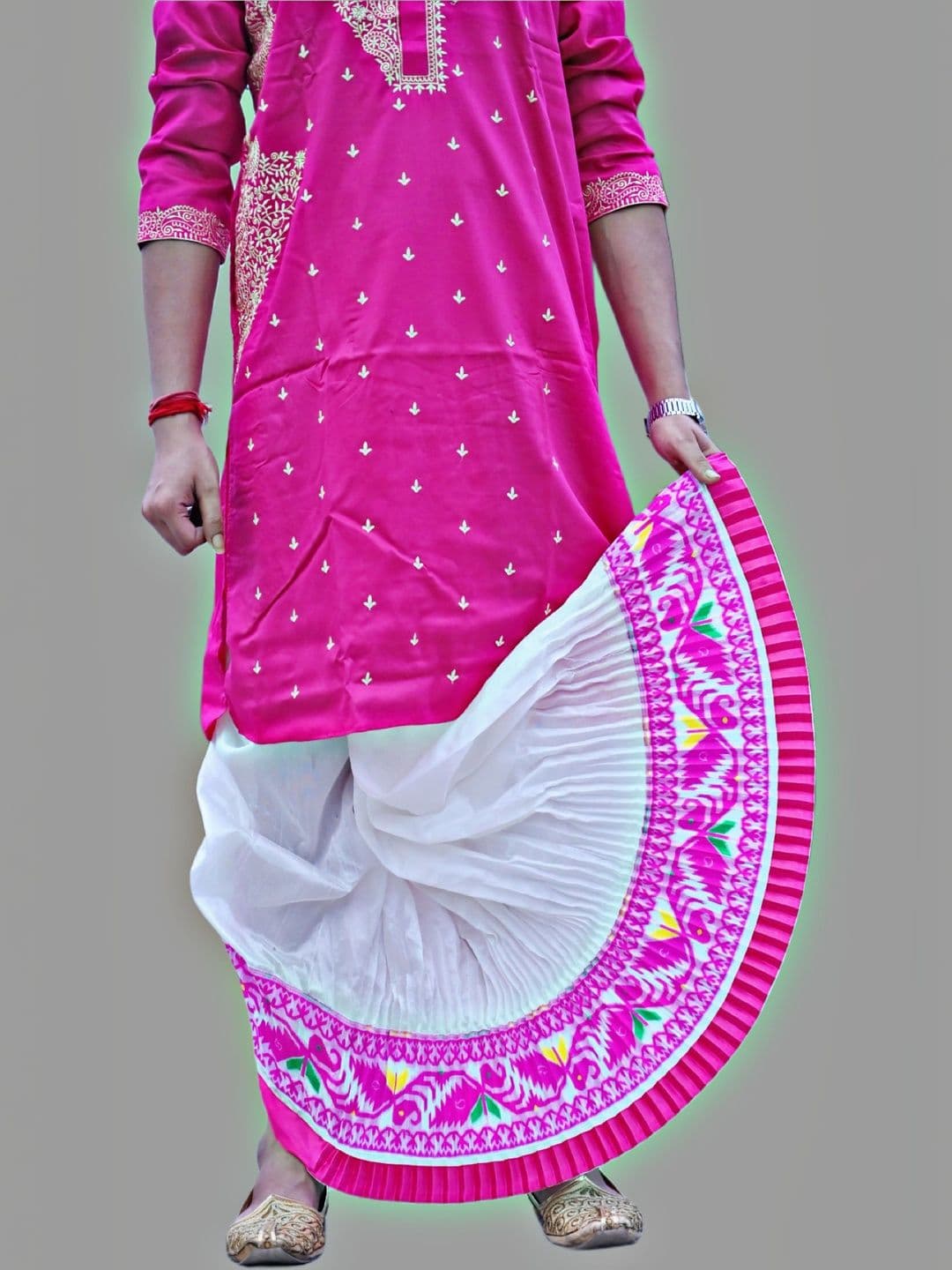 Shreeram criation Men Silk Dhotis - view 1