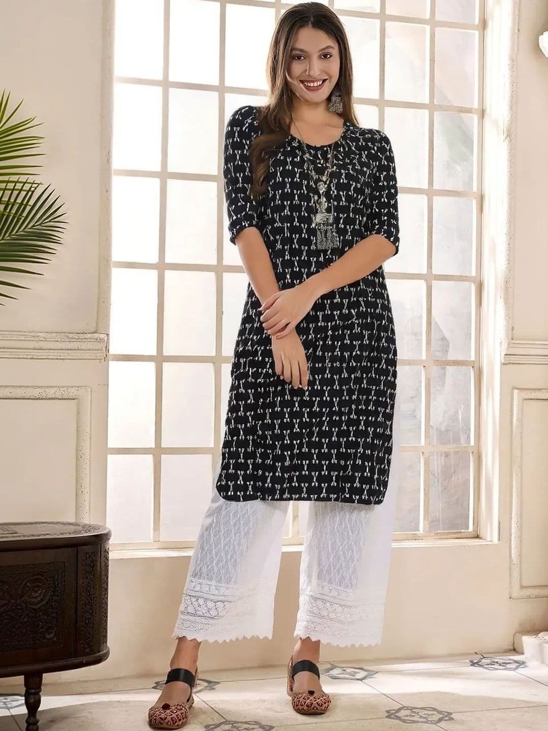 arangya Women Pack Of 3 Crepe Kurta - view 1