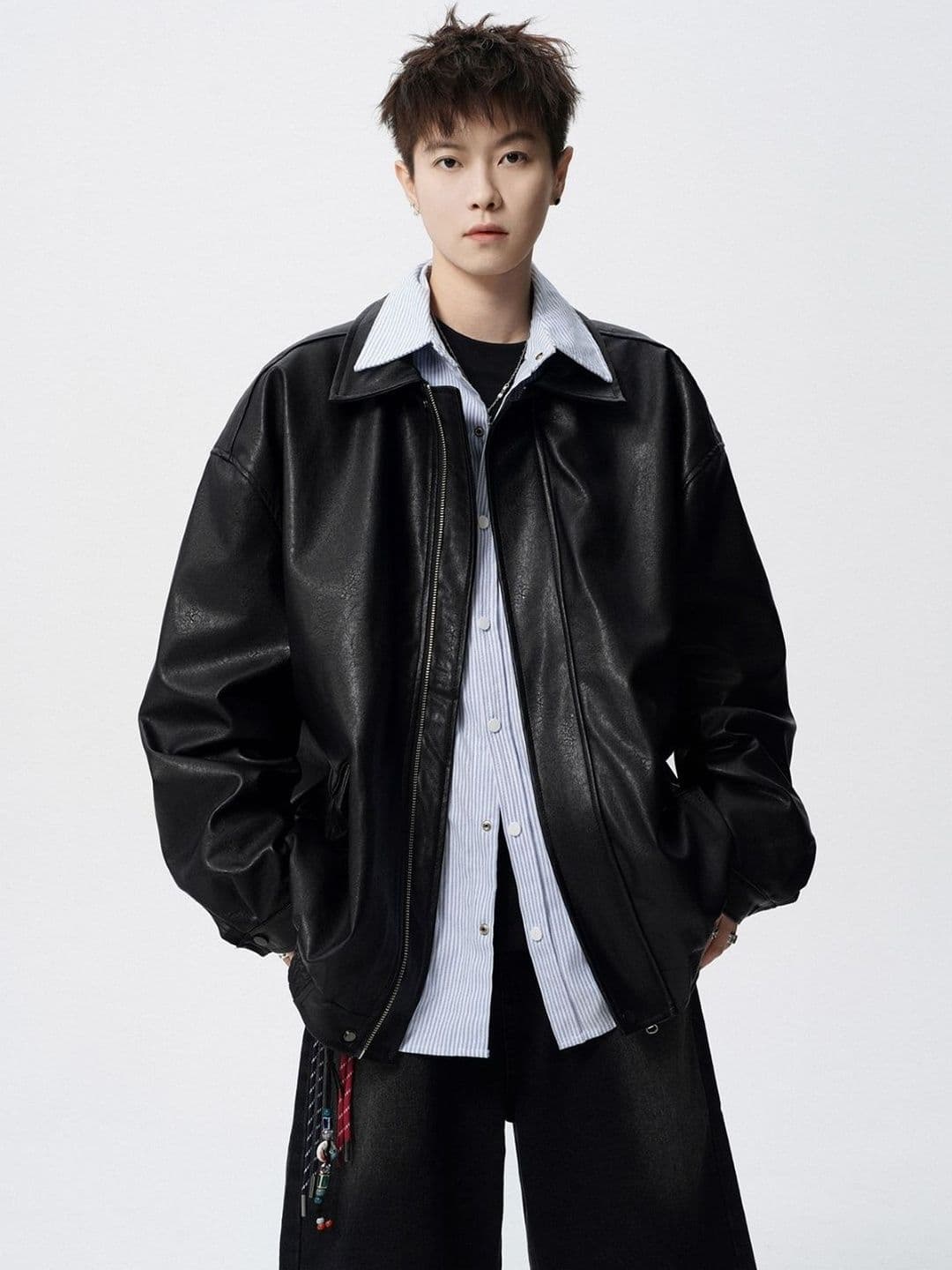 KPOP Men Bomber Jacket - view 1
