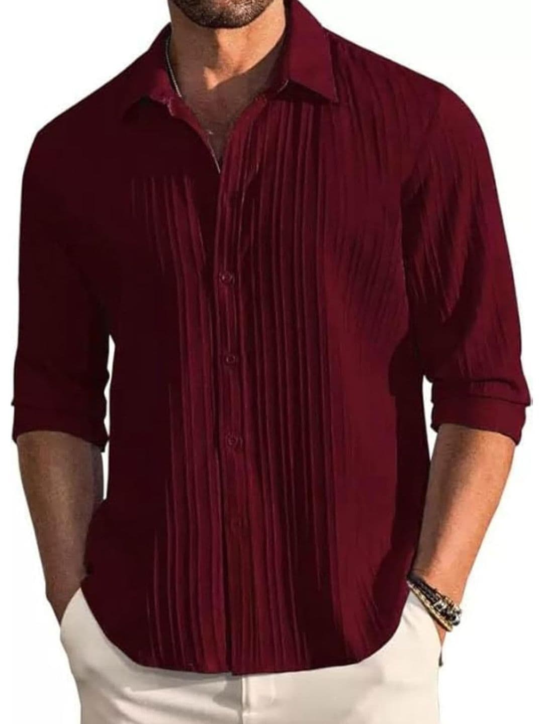 Deelmo Men Casual Shirt - view 1