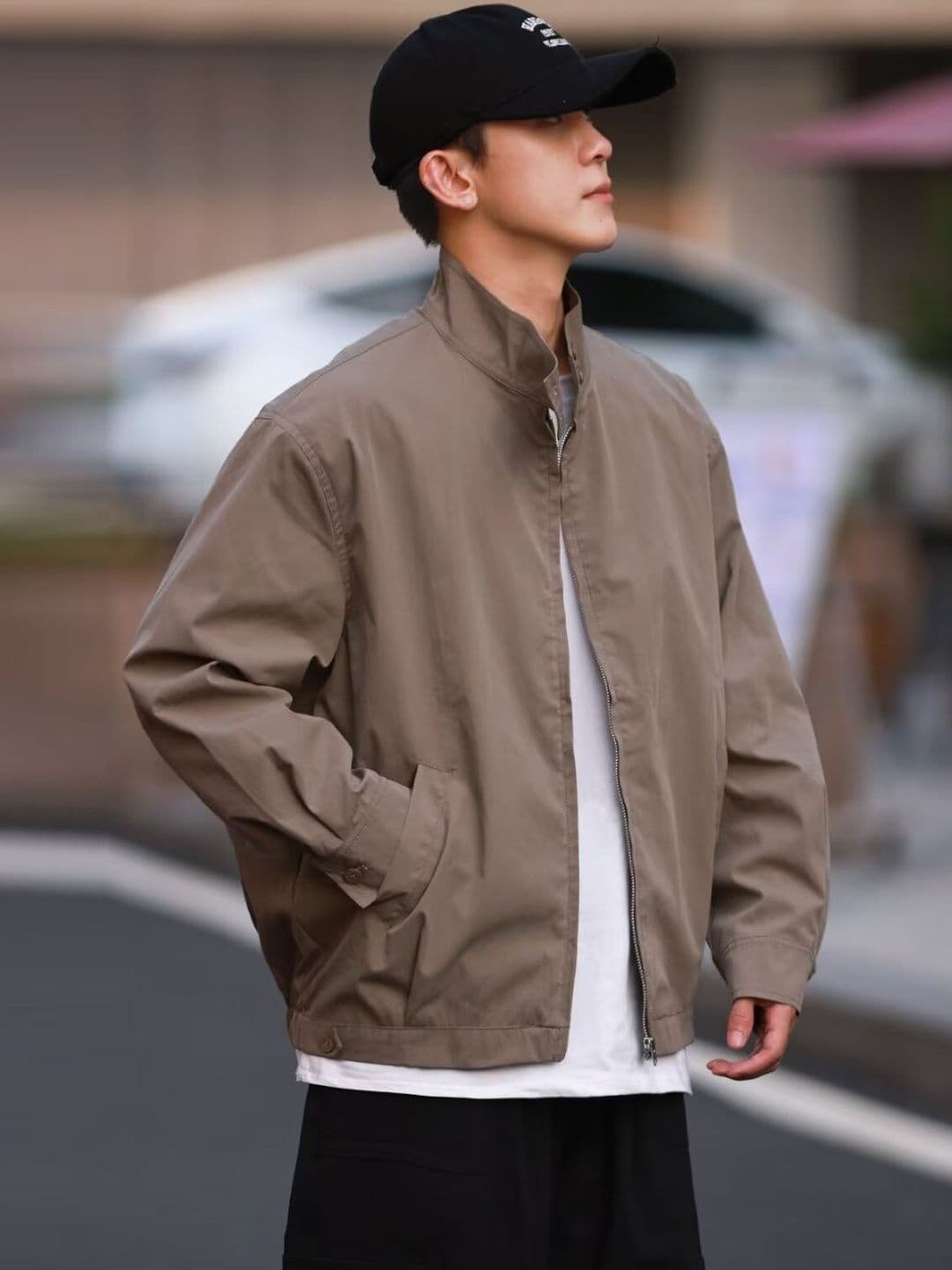 KPOP Men Lightweight Bomber Jacket - view 1