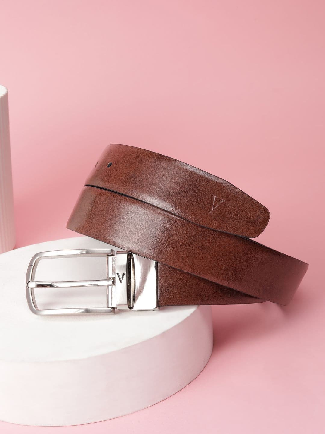 Van Heusen Men Leather Reversible Formal Belt
