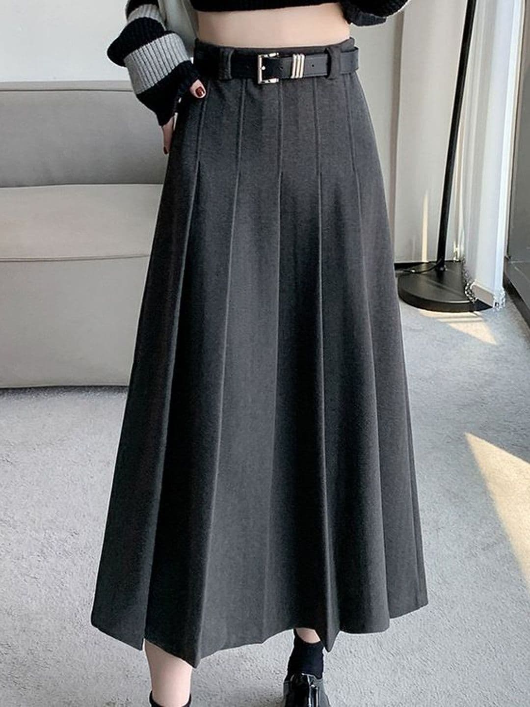 StyleCast x Revolte A-Line Midi Skirts - view 1