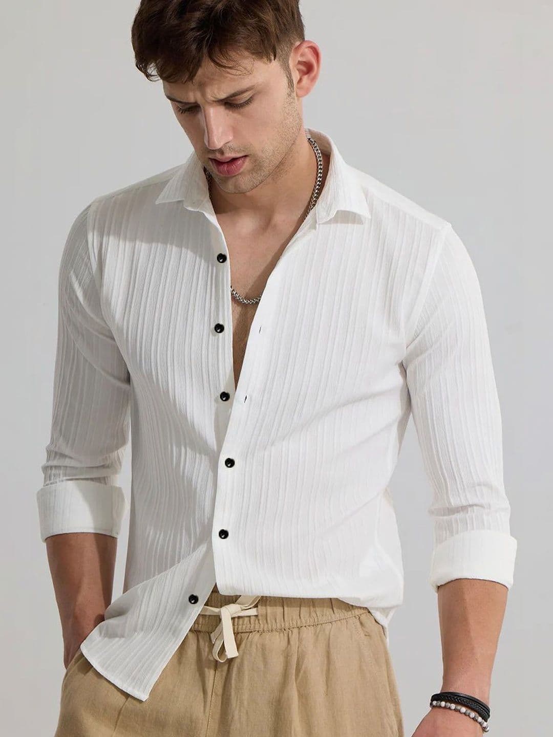 QLONZ STORE Men Casual Shirt - view 1