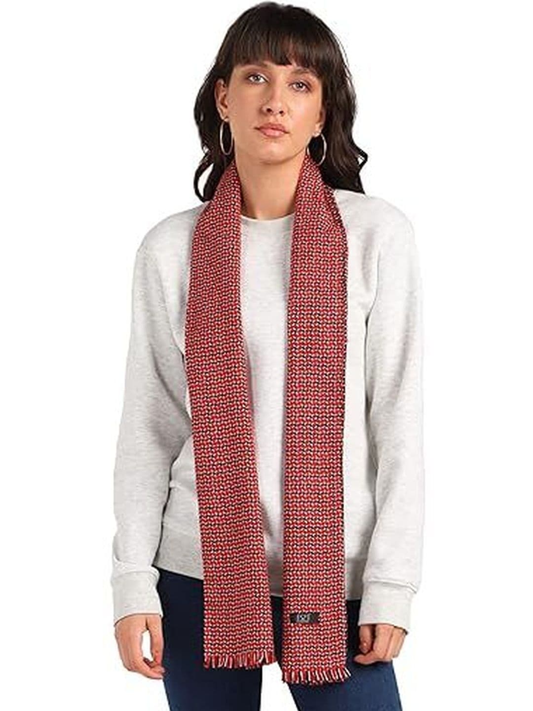 ESSENTIELE Unisex Checked Acrylic Mufflers - view 1